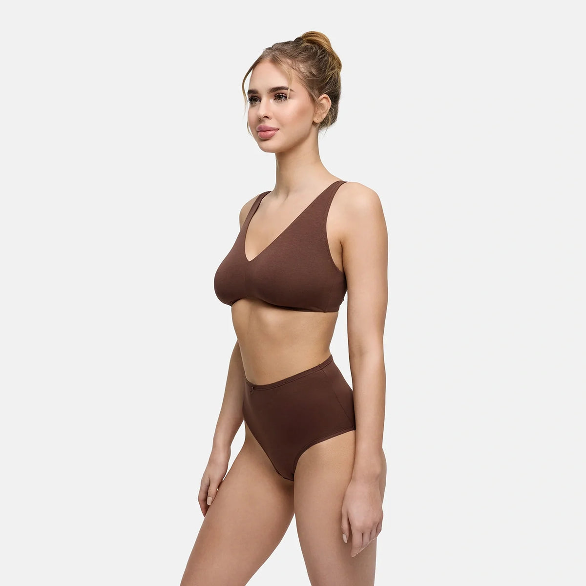 High-Waist Cotton Panties - 3-Pack