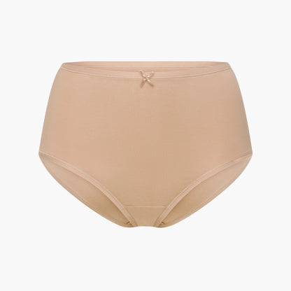 High-Waist Cotton Panties - 3-Pack