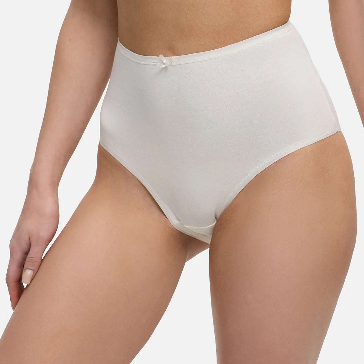 High-Waist Cotton Panties - 3-Pack