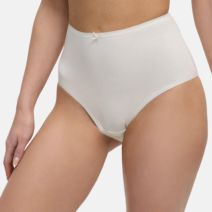 High-Waist Cotton Panties - 3-Pack