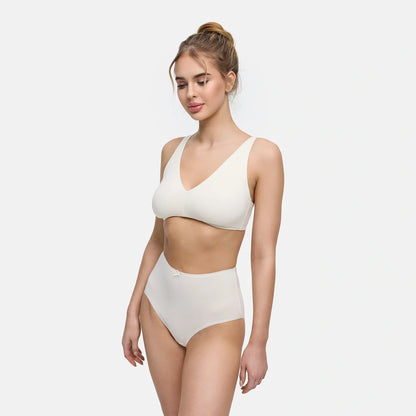 High-Waist Cotton Panties - 3-Pack
