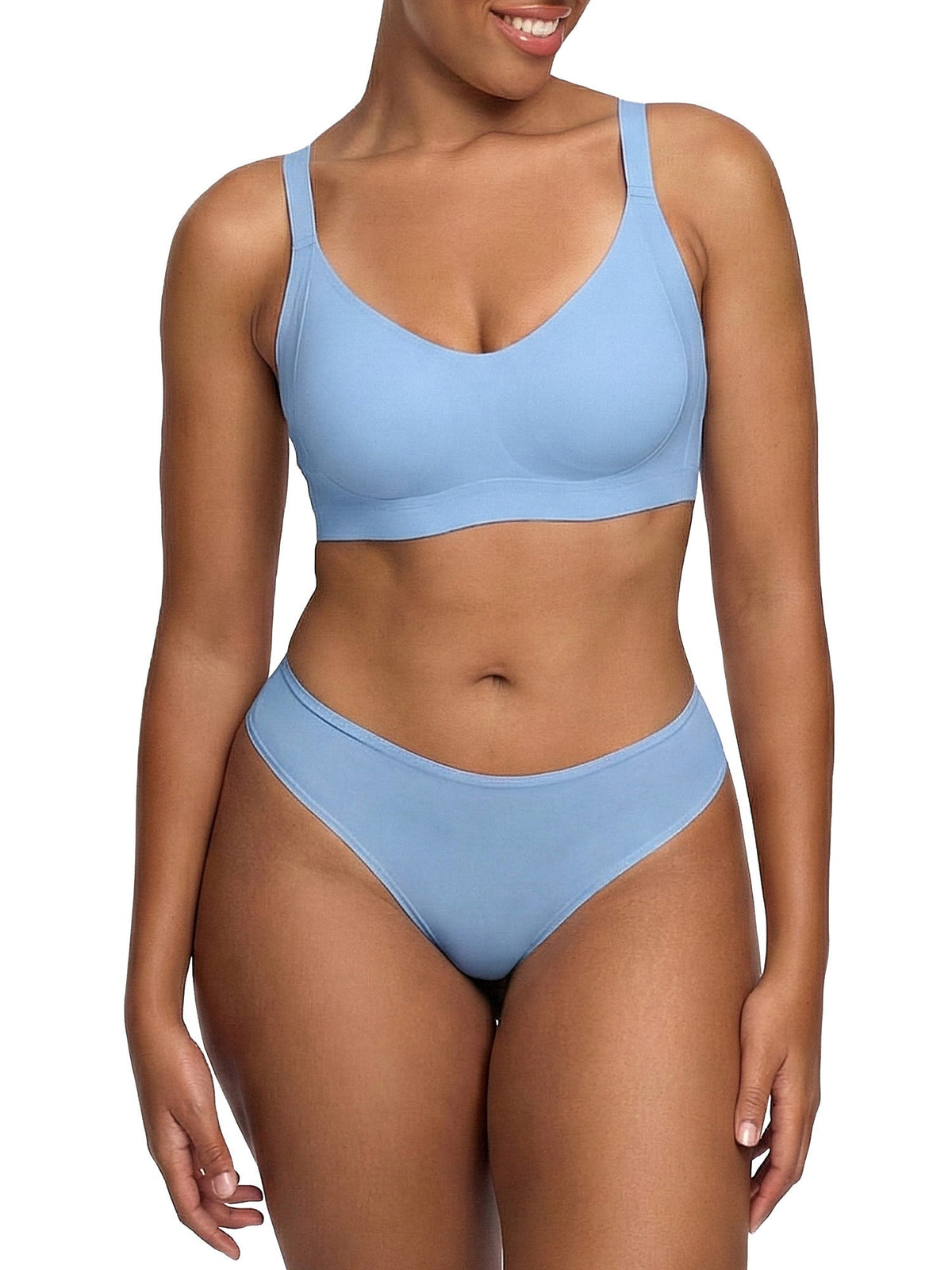 Seamless Compact Push-Up Bra