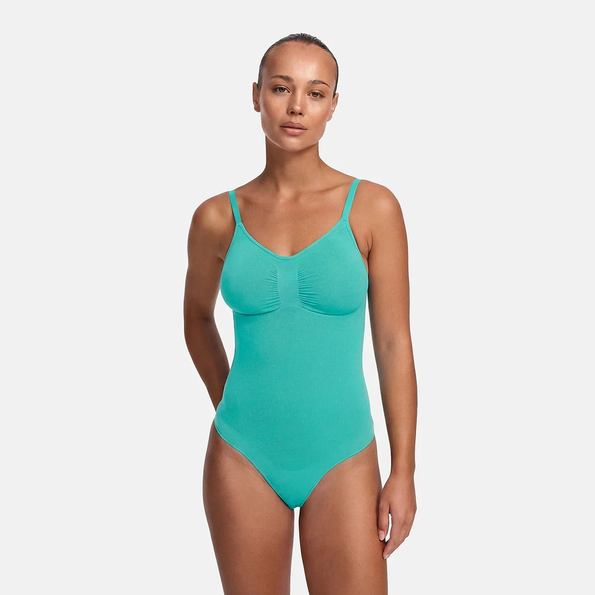 Sculpting Shapewear Thong Bodysuit