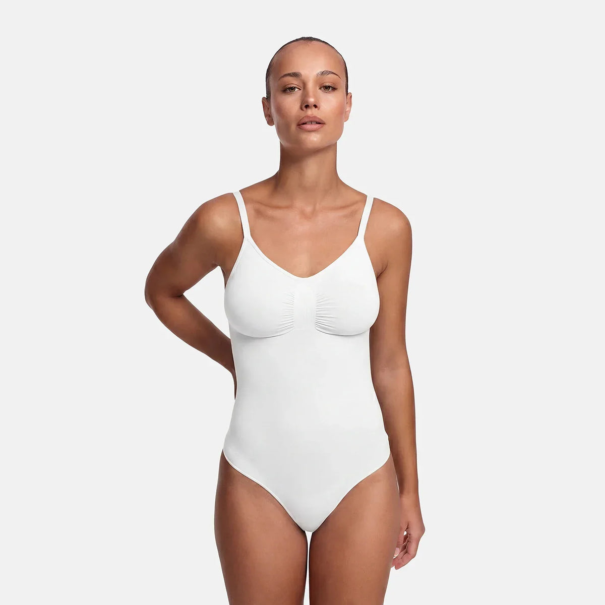Sculpting Shapewear Thong Bodysuit