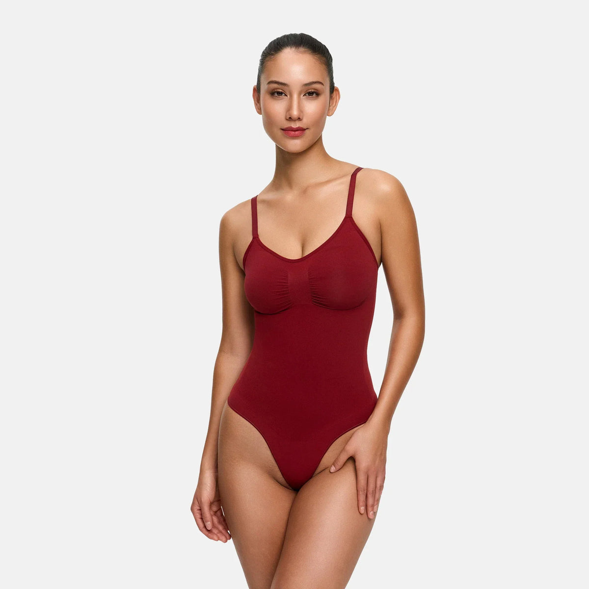 Sculpting Shapewear Thong Bodysuit