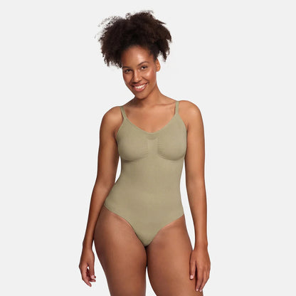 Sculpting Shapewear Thong Bodysuit