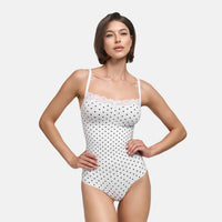 White Polka Dot