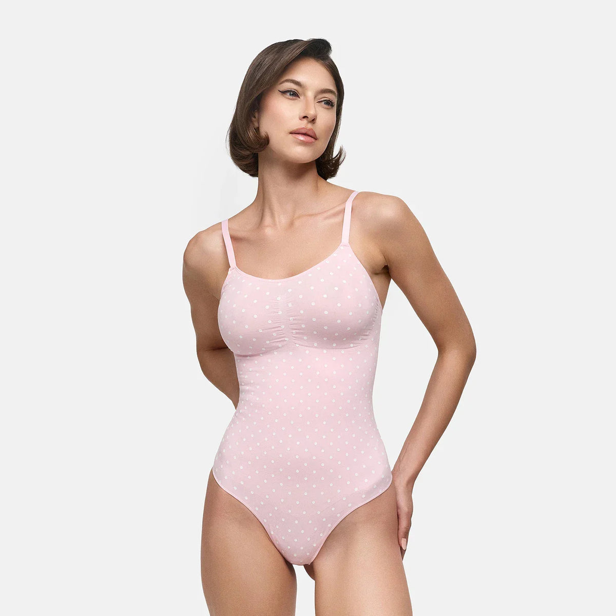 Sculpting Shapewear Thong Bodysuit