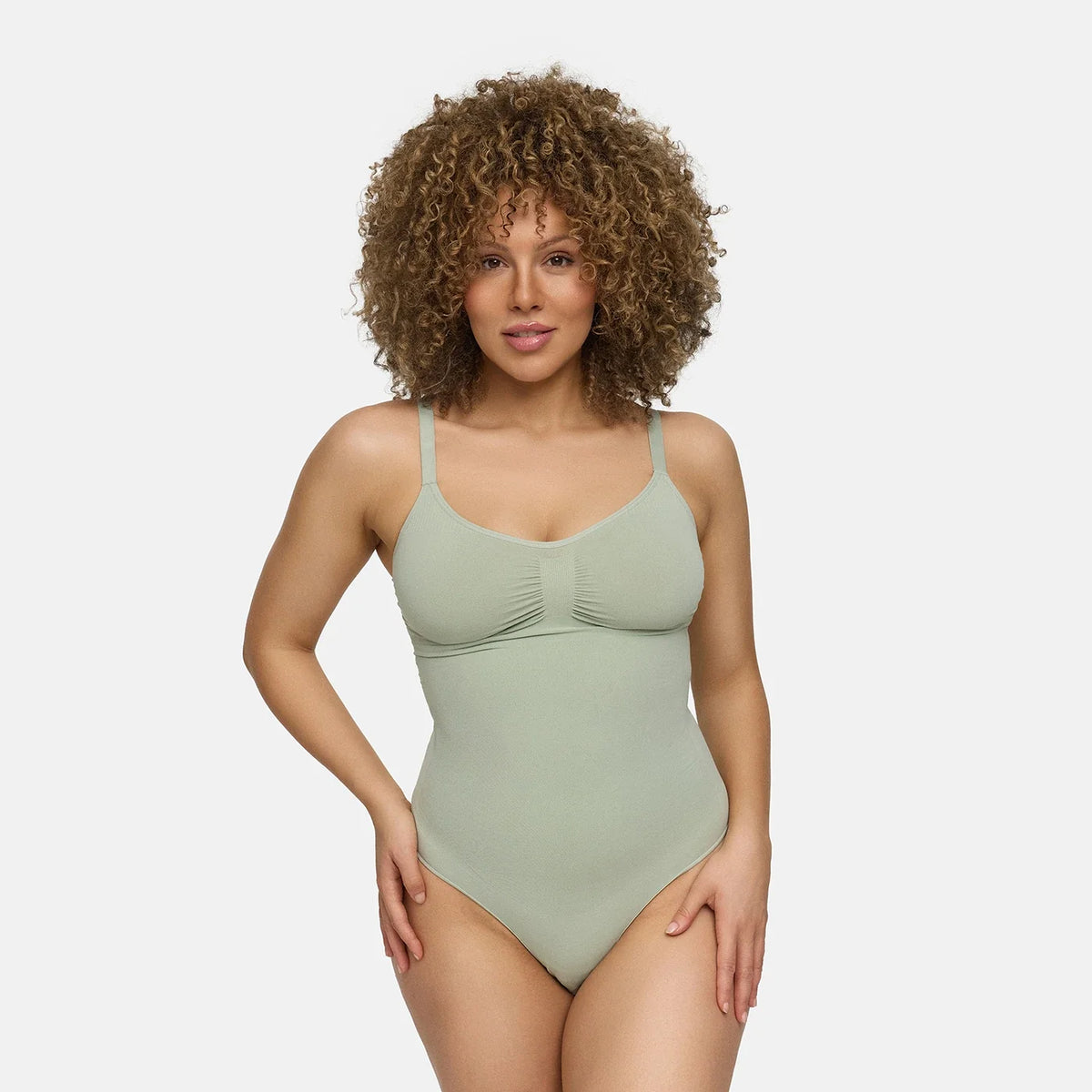 Sculpting Shapewear Thong Bodysuit