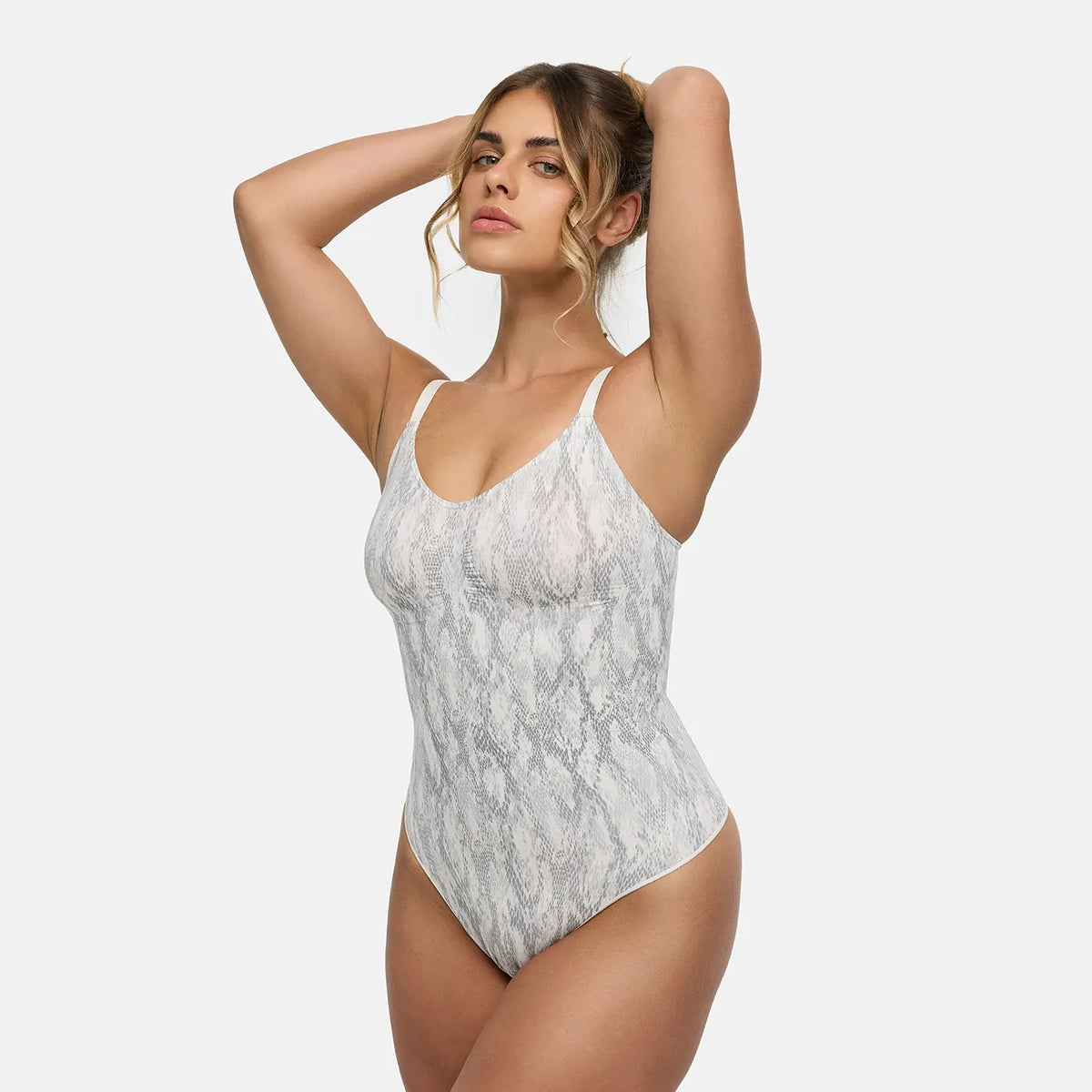 Sculpting Shapewear Thong Bodysuit