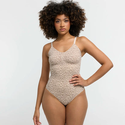 Sculpting Shapewear Thong Bodysuit