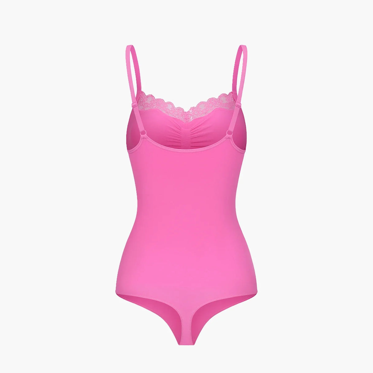 Lace Bodysuit Sculpting Shapewear with Thong