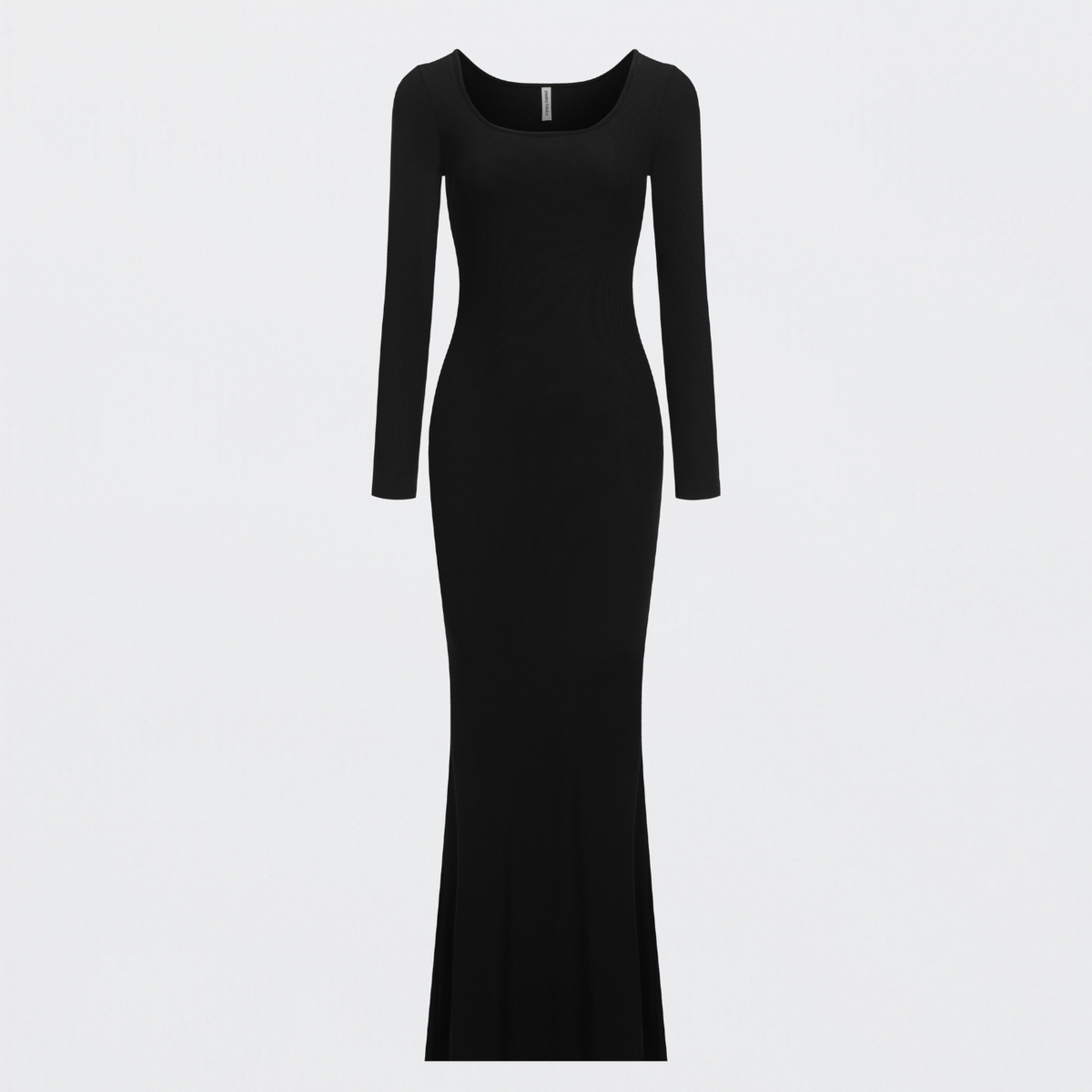 Ribbed Long Sleeve Maxi Dress