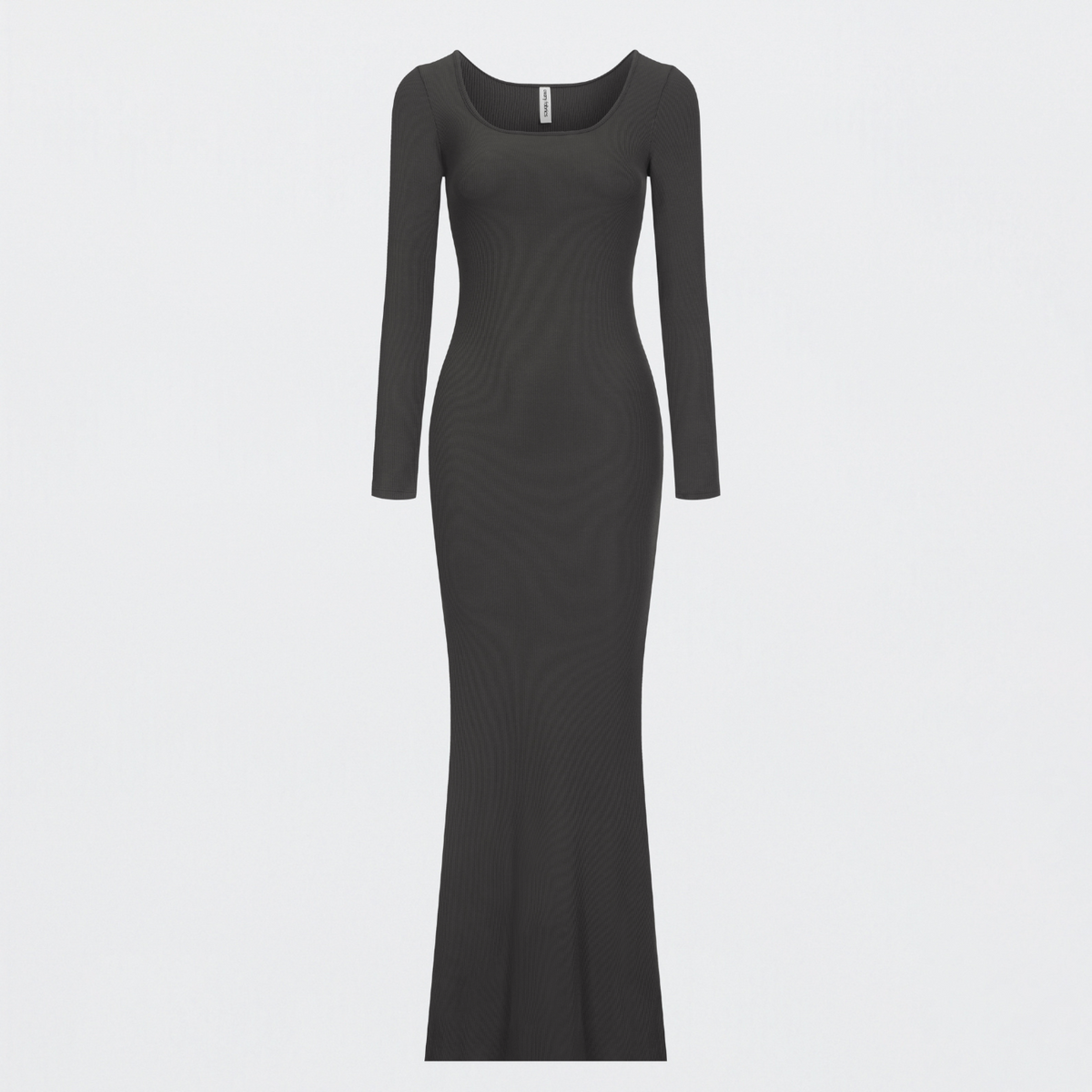 Ribbed Long Sleeve Maxi Dress