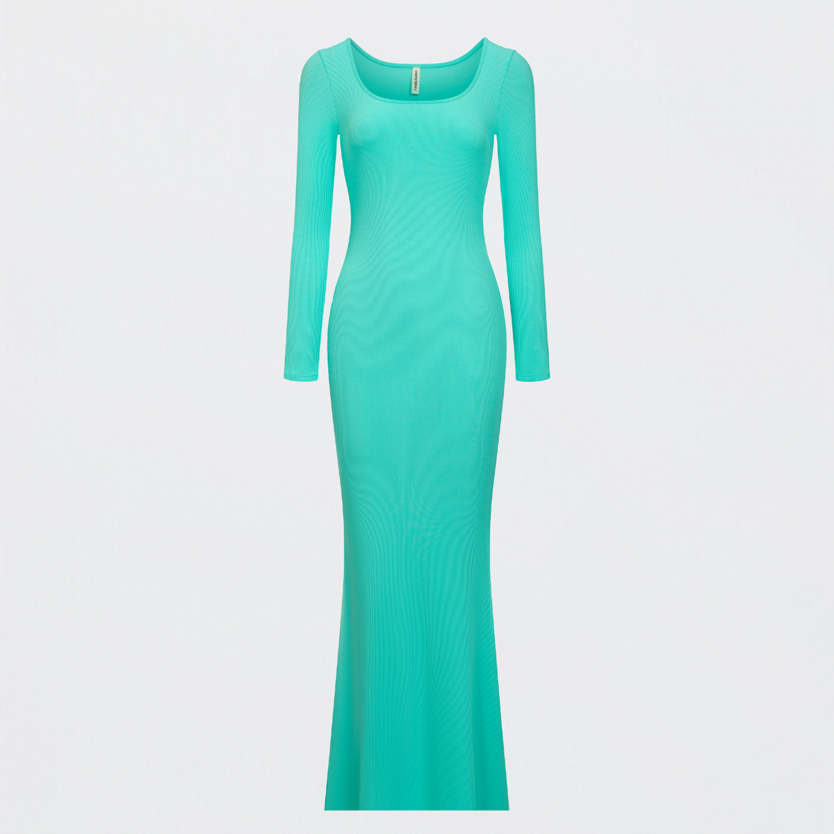 Ribbed Long Sleeve Maxi Dress