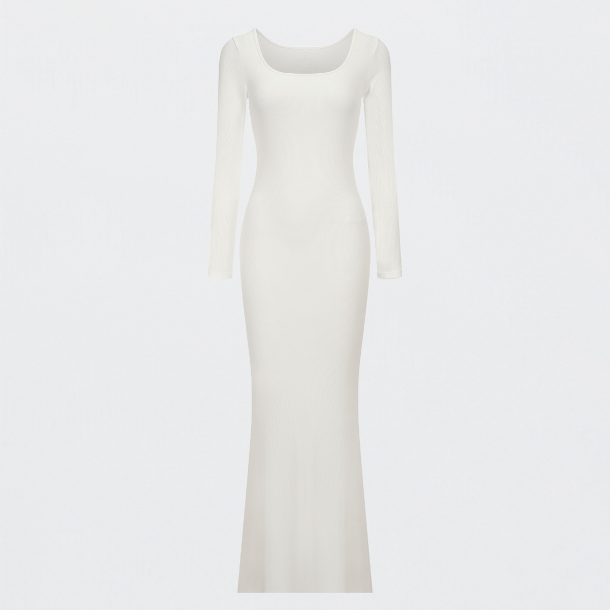 Ribbed Long Sleeve Maxi Dress