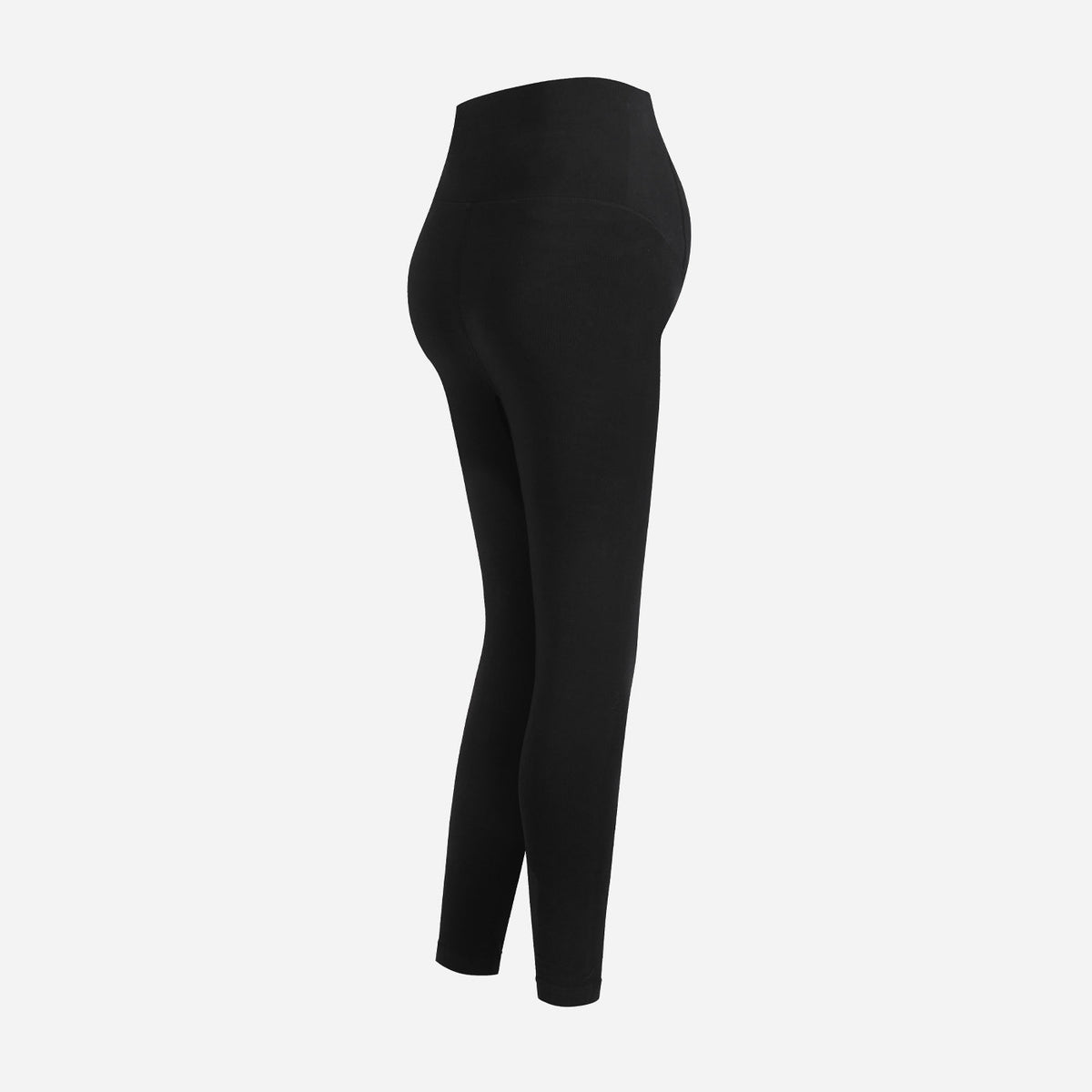 Seamless high-waisted maternity leggings