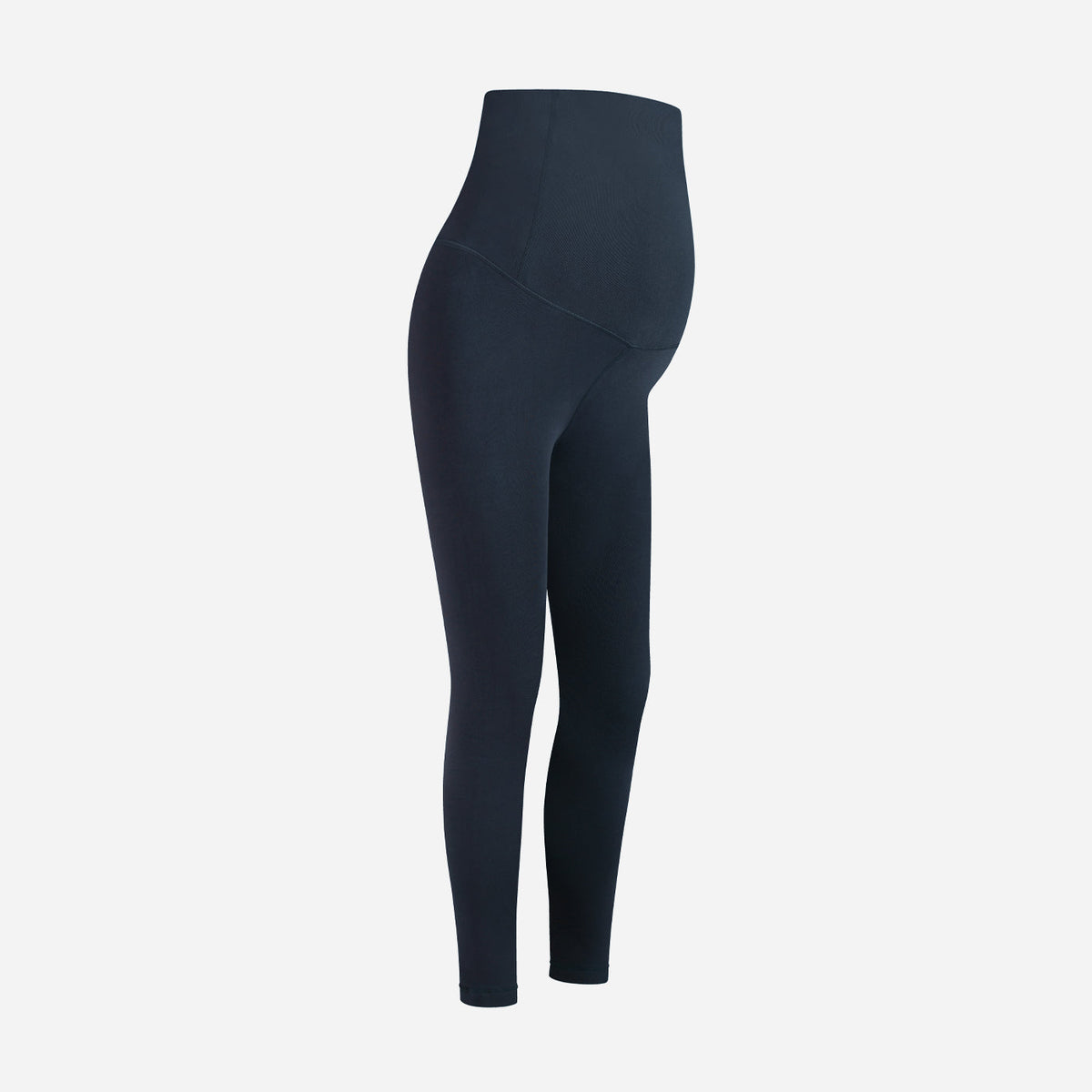 Seamless high-waisted maternity leggings