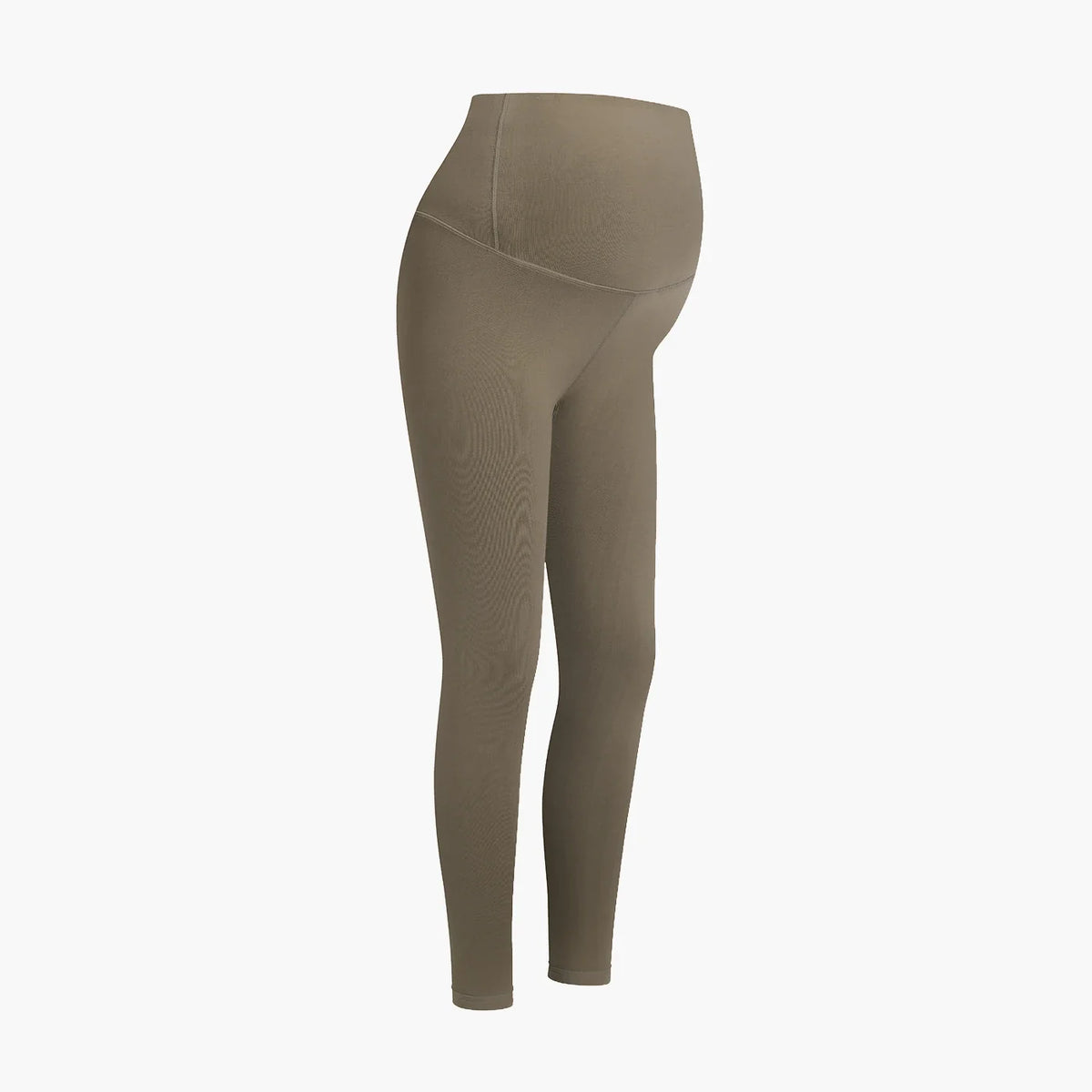 Seamless high-waisted maternity leggings
