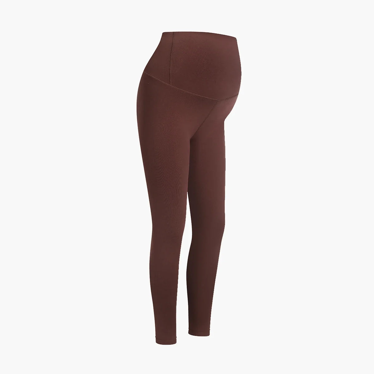 Seamless high-waisted maternity leggings