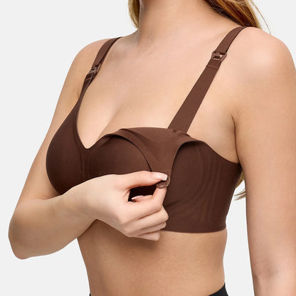 Comfort wireless nursing bra