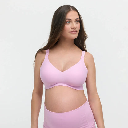 Comfort wireless nursing bra